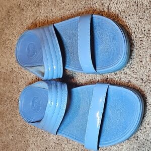 Pre-loved Blue Fitflop Microwobbleboard Womens Size 8 C6